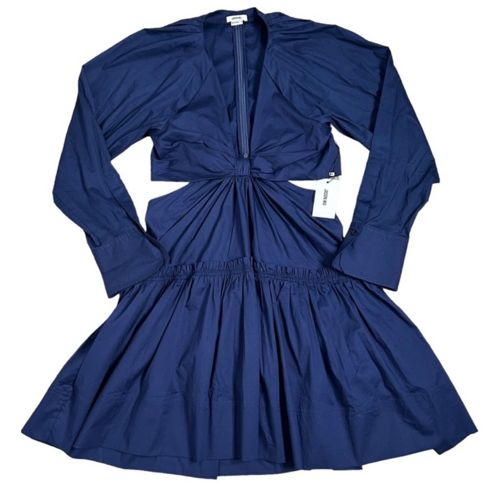 Jason Wu Midnight Blue cut out dress